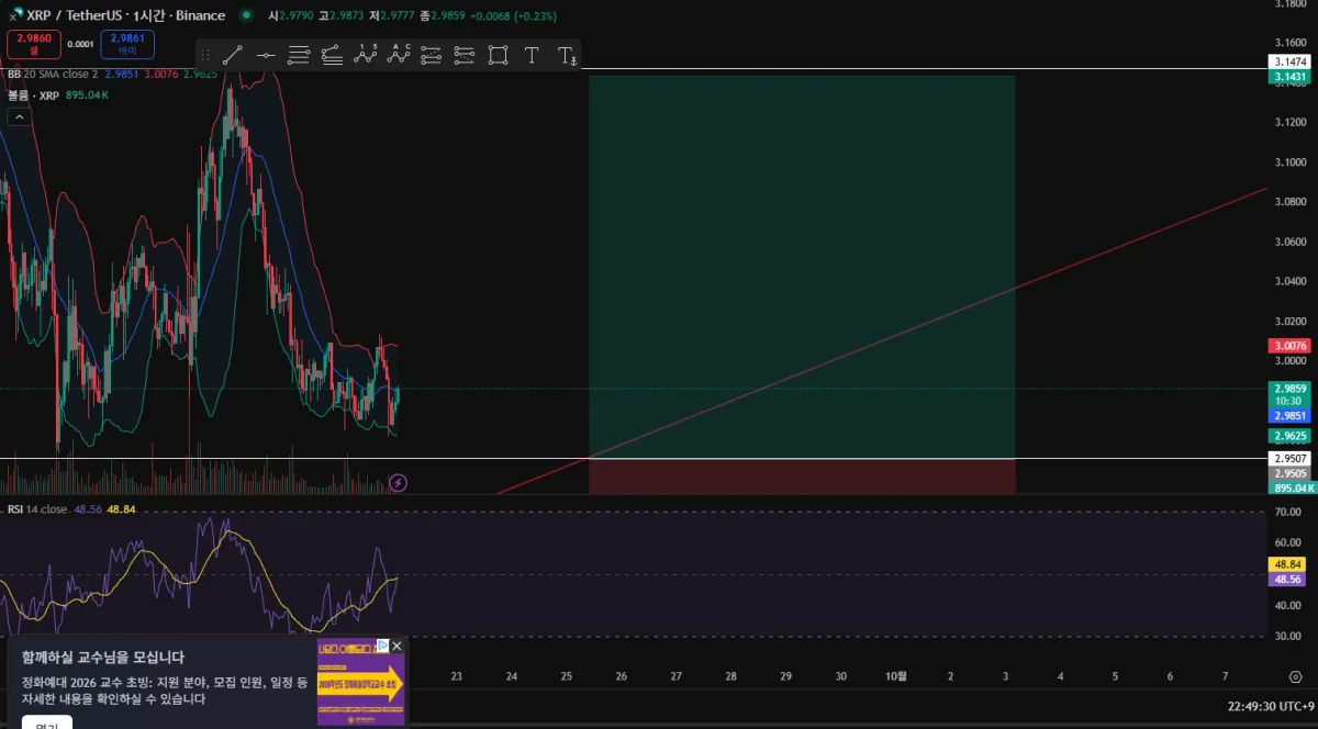 1시간봉 진행중2