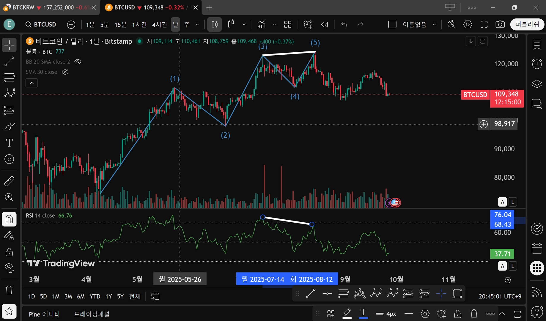RSI 다이버전스