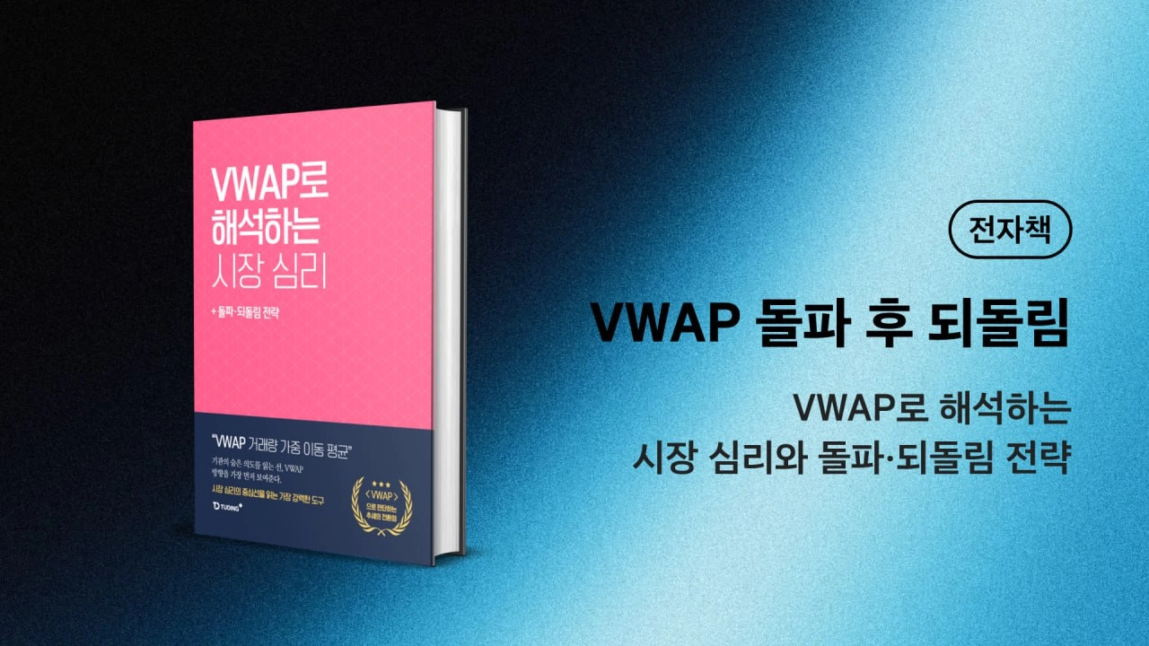 VWAP로 해석하는
시장 심리와 돌파·되돌림 전략
