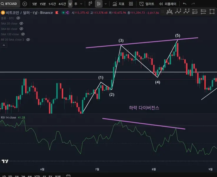 [30일 챌린지 18기 2주차] 다이버전스 찾기