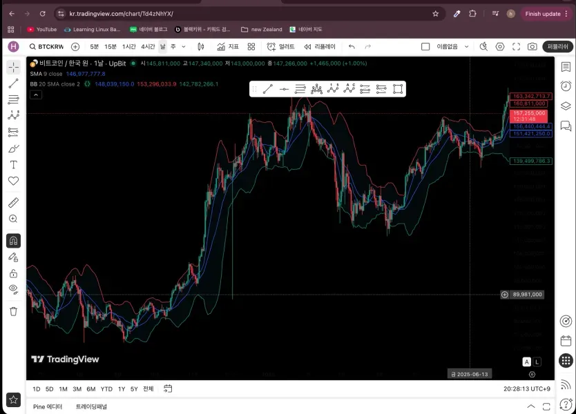 [30일 챌린지 19기 1주차]트레이딩뷰 셋업 완성