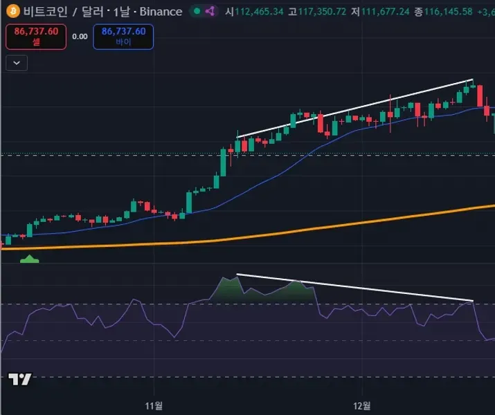 [30일 챌린지 24기 11일차] 다이버전스 구간찾기