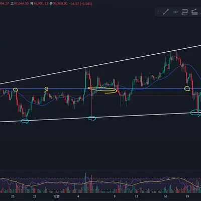 [30일 챌린지 7기 1주차] 현 비트코인 약 상승 추세
