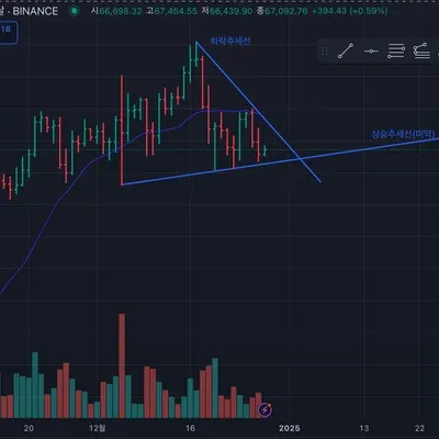 [30일 챌린지 8기 1주차] 하락추세선과 상승추세선