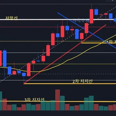 30일 챌린지 9기 1주차 교육으로 피보나치와 추세선 지지선, 저항선 중 궁금한 것이 있어 문의드립니다