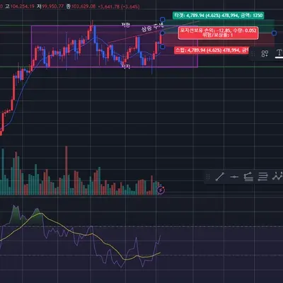 [30일 챌린지 11기 1주차] 지지, 저항, 추세선 작도 실습