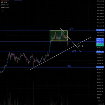 [30일 챌린지 17기 1주차] BTC 차트