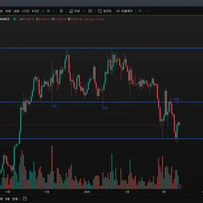 [30일 챌린지 19기 1주차] 지지선과 저항선