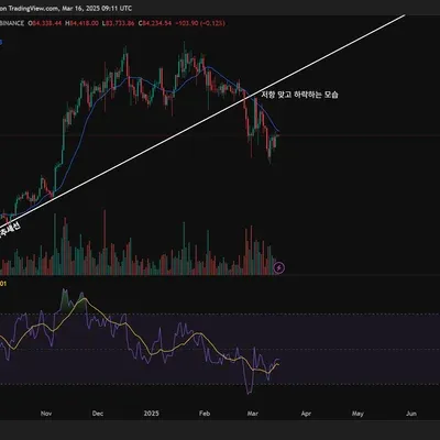 [30일 챌린지 19기 1주차] 상승 추세에서 하락 추세로의 전환