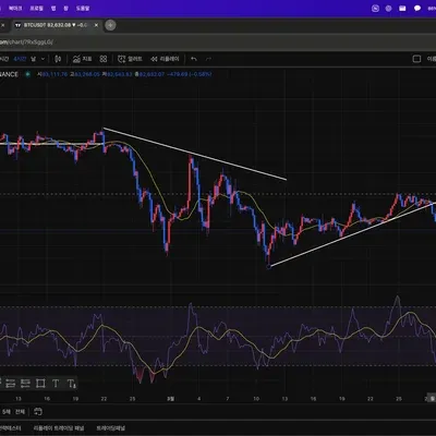 [30일 챌린지 21기 1주차] 지지 저항과 추세선 작도 실습!