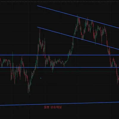 [30일 챌린지 21기 1주차] 지지,저항선 및 추세선 작도