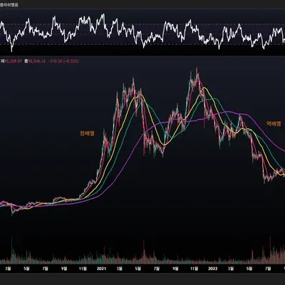 [30일 챌린지 25기 2주차]이평선 정배열,역배열