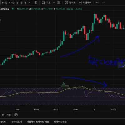 <30일챌린지 2기 11일차 미션> 다이버전스 구간 체크 
