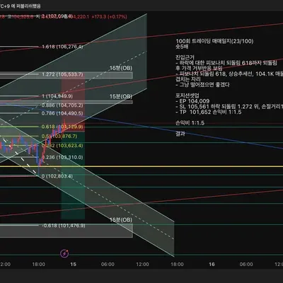 100회 트레이딩 매매일지(23/100)