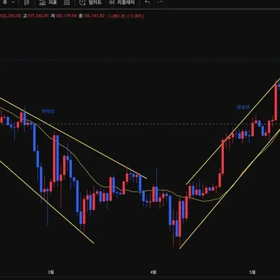 [30일 챌린지 29기 1주차] 상승선과 하락선