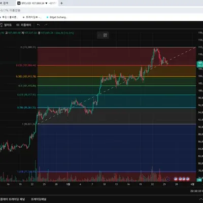 [30일 챌린지 27기 3주차] 비트코인 피보나치