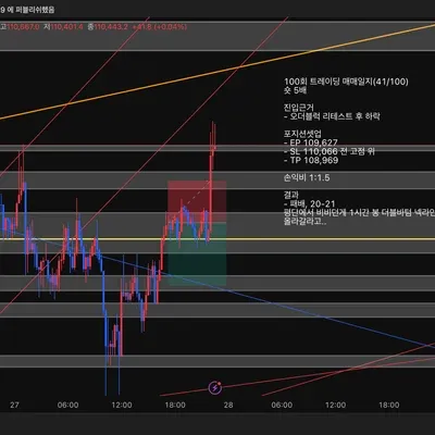 100회 트레이딩 매매일지(41/100)