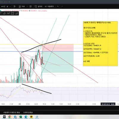 100회 트레이딩 매매일지(12/100)
