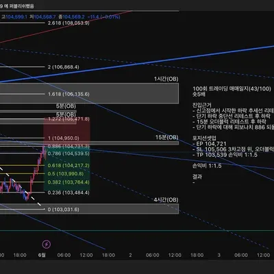 100회 트레이딩 매매일지(43/100)