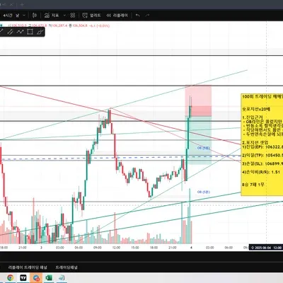 100회 트레이딩 매매일지(17/100)