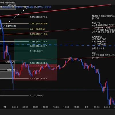 100회 트레이딩 매매일지(74/100)