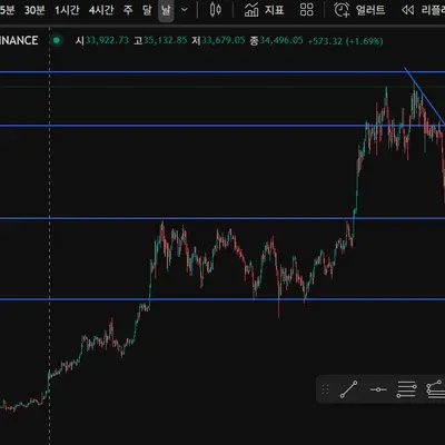 [30일 챌린지 34기 1주차]1일봉 차트 작도