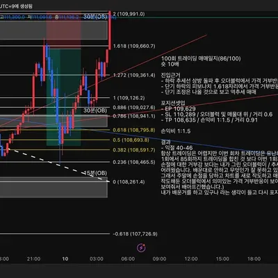 100회 트레이딩 매매일지(86/100)