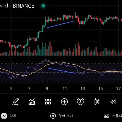 [30일 챌린지 10기] 11일차 RSI 다이버전트 구간 찾기