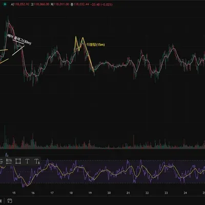 [30일 챌린지 35기 2주차] 비트코인 차트에 RSI 지표 추가하기
