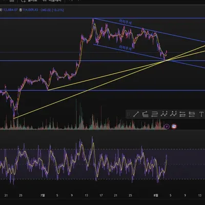 [30일 챌린지 36기 1주차]지지저항과 추세선