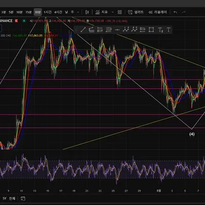 36기 2주차 미션 RSI 지표추가 및 강의를 듣고 매매일지  올립니다 