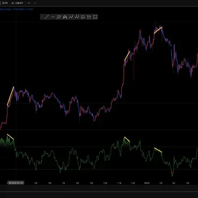 [30일 챌린지 12기 2주차] RSI 다이버전스 작도