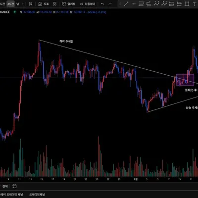 [30일 챌린지 37지 1주차] 지지 저항과 추세선 작도 연습