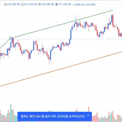 [30일 챌린지 40기 1주차] 지지 저항 추세선 작도 연습