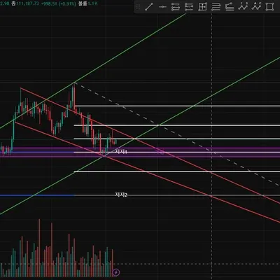 [30일 챌린지 40기 1주차] 지지저항/추세선/피보나치  작도 연습