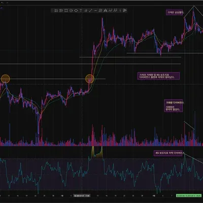 30일 챌린지 16기 2주차 11일차 미션 - 다이버전스 및 지지 저항