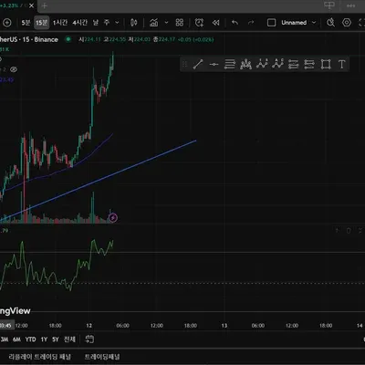 30일 챌린지 17기 1주차 트레이딩뷰 셋팅!!