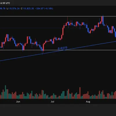 [30일 챌린지 41기 1주차] 지지 저항과 추세선 작도 실습