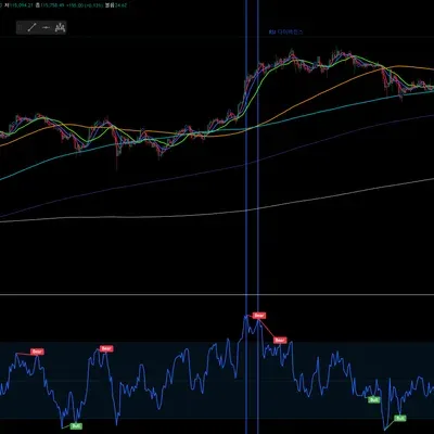 16기 11일차 미션 RSI 다이버전스 찾기