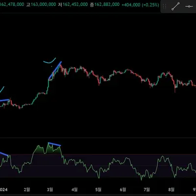 [30일 챌린지 17기 2주차] 실제 다이버전스가 나온 구간  확인